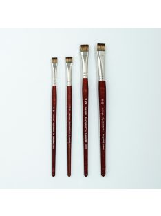   Ecset, természetes hatású SABLETEK ecset, Lapos, rövidszőrű 18