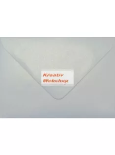 Porcukor fehér színű, síma boríték, 110 gr, C6 - 10 db / csomag