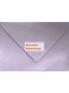   Boríték - Halványlila színű Jázmin C6 Színes Boríték, Gyöngyház fényű