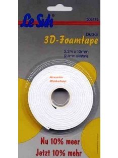 Ragasztócsík - 2,4mm 3D x 12mm, 2,2m