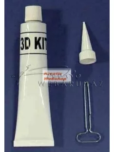 Szilikon ragasztó készletben - COLLALL, tubusos, 80 ml