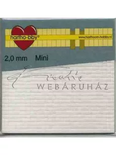   Ragasztókocka - 2mm vastag, mini kocka méret - 3D Ragasztókocka 2,5 x 2,5 mm, holland