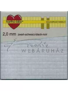   Ragasztókocka - Fekete 2mm - 3D Ragasztókocka 5 x 5 mm, holland