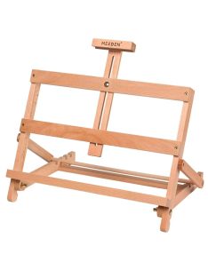   Festőállvány bükkfából - MEEDEN H-Frame Adjustable Studio Tabletop Easel