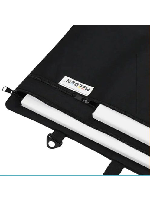 Portfolio táska, Nagyméretű - MEEDEN Studio Art Portfolio Case - Két rekeszes, két cipzáros, tolltartóval - 78x58x5cm