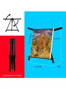   Festőkészlet festőálvánnyal - MEEDEN Artist Acrylic Painting Set with Sketch Easel Box