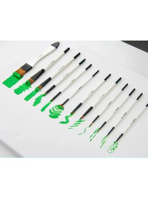 Ecsetkészlet - MEEDEN 12 Pcs Acrylic Paint Brushes Set