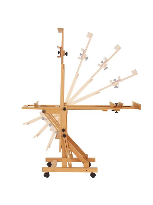 Festőállvány, műtermi - MEEDEN Deluxe Multi-Function Heavy Duty H-Frame Studio Easel