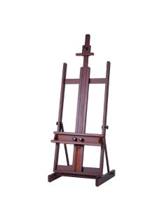   Műtermi festőállvány, nagyméretű, dió - MEEDEN Classic Large H-Frame Studio Easel for Heavy Duty Walnut Color