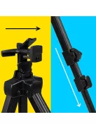 Tábori festőállvány - MEEDEN Alumínium terepállvány hordtáskával