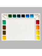 Színkeverő paletta - Meeden 18-Well Porcelain Artist Paint Palette