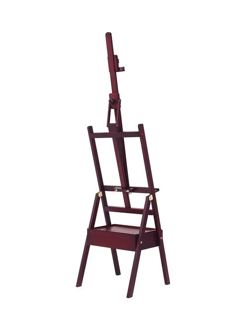 Festőállvány, műtermi, fiókos, előredönthető - MEEDEN Tilt H-Frame Studio Easel