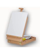 Akrilfesték készlet festőállvánnyal - Meeden Acrylic Painting Set with Wooden Sketch Easel Box