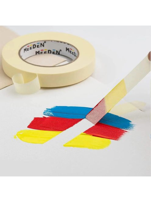 Festőszalag készlet - MEEDEN 5 Pack Artist Tape 0.2",0.5",0.75",1.0",1.4" 180.45FT (55m) Art Tape