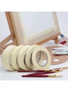 Festőszalag készlet - MEEDEN 5 Pack Art Tape 0.2",0.5",0.75",1.0",1.4" (55m) maszkolószalag