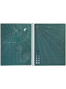 Vágóalátét - öngyógyuló vágólap, Vágóalátét - öngyógyuló vágólap, zöld A3, kétoldalas