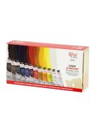 Olajfesték készlet - Rósa Gallery - 12 x 45 ml tubusos - fadobozban