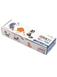   Tempera készlet iskolásoknak, 12 x 10 ml - Rósa Start Kids