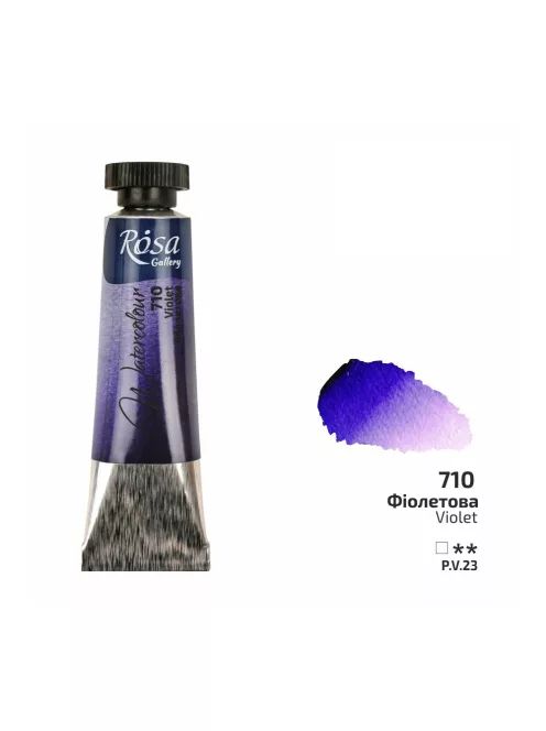 Rósa Gallery akvarell festék - tubus 10 ml - Ibolya 710