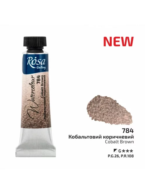 Rósa Gallery akvarell festék - tubus 10 ml - Kobaltbarna 784