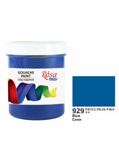   Rósa Gouache Studio színenként - 100 ml tégelyes - Kék - 929