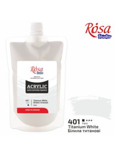   Rósa Studio Művész Akrilfesték, utántöltős, 200 ml - Ibolya