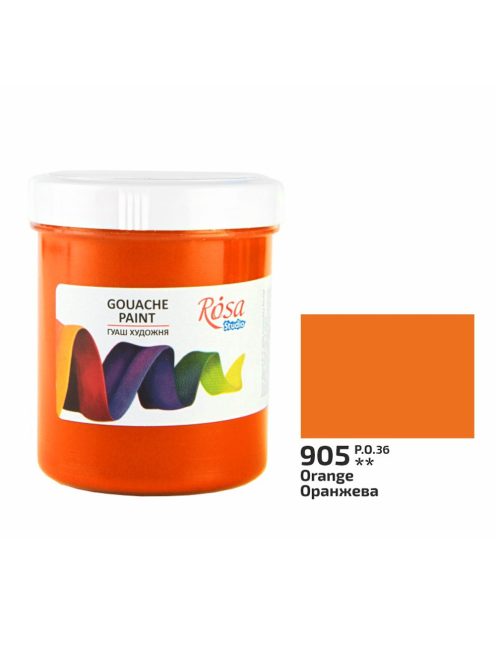 Rósa Gouache Studio színenként - 200 ml Utántöltő - Narancs - 905