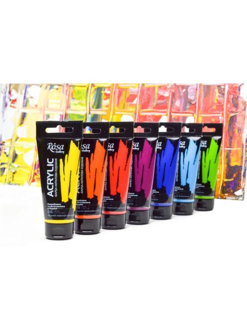 Rósa Gallery Művész Akrilfesték, tubusos, 60 ml - Kadmium vörös