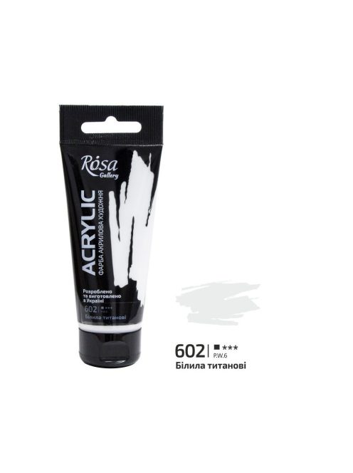 Rósa Gallery Művész Akrilfesték, tubusos, 60 ml - Kadmium vörös