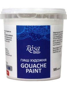   Rósa Gouache Studio színenként - 500 ml vödörben - Titánfehér 901
