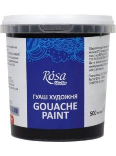   Rósa Gouache Studio színenként - 500 ml vödörben - Fekete - 914