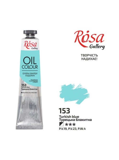 Rósa Gallery Művész Olajfesték, tubusos, 45 ml - Török kék