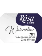 Rósa Gallery akvarell festék - egész szilke 2,5 ml - Cinkfehér 701