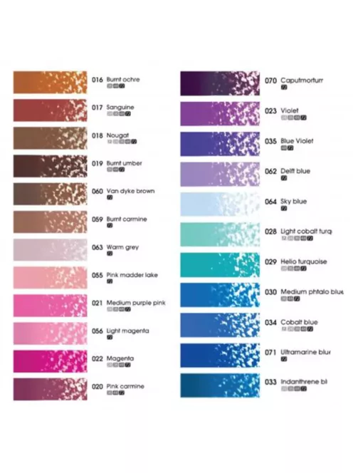 Mungyo Gallery Artists' Soft pastel - Hasáb, egész - Indantrén kék 33