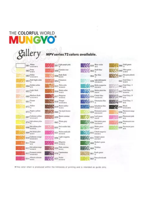 Mungyo Gallery Artists' Soft pastel - Hasáb, egész - Aranyos zöld 66