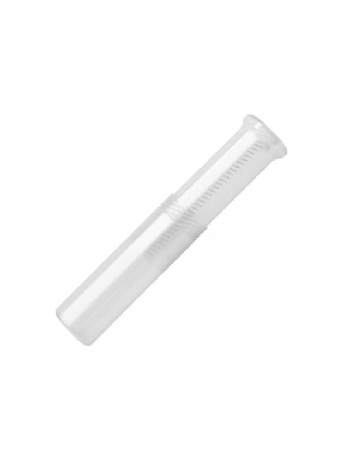 Ecsettartó henger, csavaros, teleszkópos, áttetsző műanyag - 25 - 50 cm