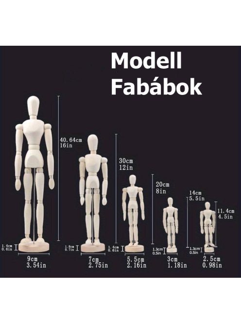 Modell Fabáb - 30 cm