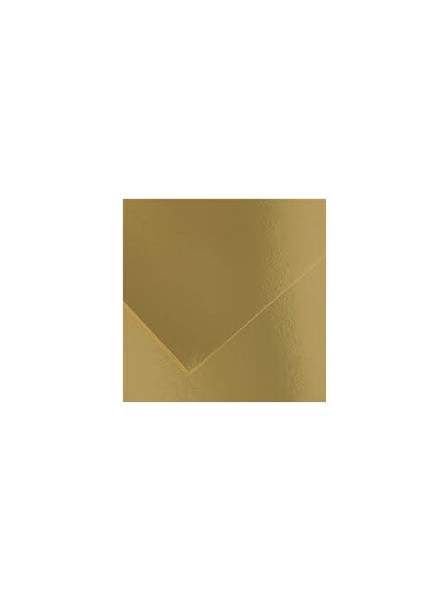 VIVALDI CANSON, arany ezüst, egyoldalas, ívben 280g/m2 Arany 50 x 65