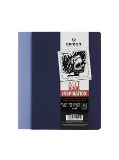 CANSON ArtBooks Inspiration vázlatfüzet, 30 ív,   A5 borító: indigó/levendula