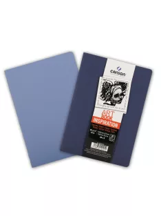 CANSON ArtBooks Inspiration vázlatfüzet, 30 ív,   A5 borító: indigó/levendula