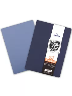 CANSON ArtBooks Inspiration vázlatfüzet, 36 ív,   A4 borító: indigó/levendula