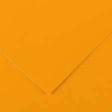 VIVALDI CANSON, fluoreszkáló papír, egyoldalas, ívben 250g/m2 fluor narancs A3