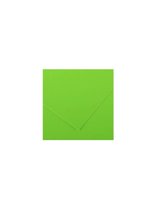 VIVALDI CANSON, fluoreszkáló papír, egyoldalas, ívben 250g/m2 fluor zöld A3