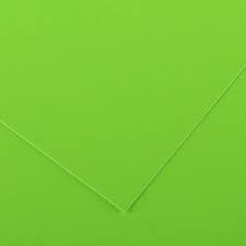 VIVALDI CANSON, fluoreszkáló papír, egyoldalas, ívben 250g/m2 fluor zöld A4