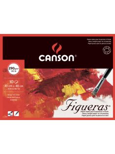 FIGUERAS tömb, savmentes olaj- és akrilfestő vászonjellegű 290g 10 ív 30 x 40