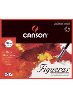 FIGUERAS tömb, savmentes olaj- és akrilfestő vászonjellegű 290g 10 ív 38 x 46
