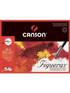 FIGUERAS tömb, savmentes olaj- és akrilfestő vászonjellegű 290g 10 ív 50 x 65