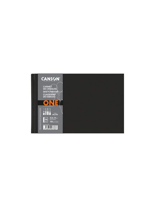 CANSON ArtBook "ONE" Landscape, skickönyv, finom szemcsés papír 100g/m2 98 ív - 14 x 21,6 cm