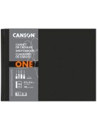 CANSON ArtBook "ONE" Landscape, skickönyv, finom szemcsés papír 100g/m2 98 ív - 21,6 x 27,9 cm