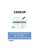 CANSON Graduate Átrajzoló tömb, ragasztott 70g/m2 40 ív A3